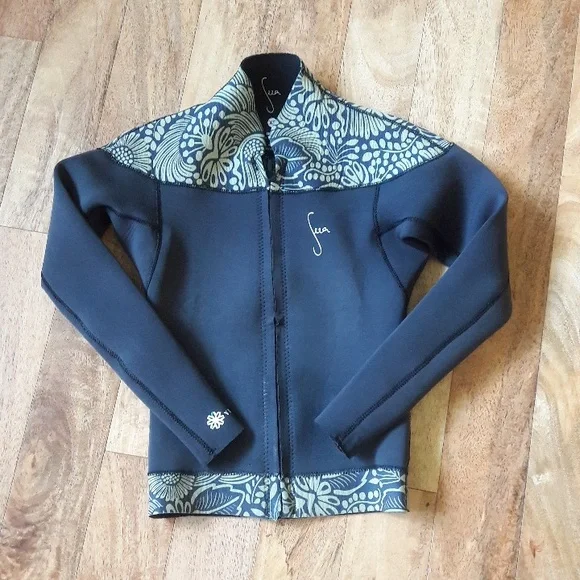 Seea Yulex 2mm jacket XS フロントジップ タッパー Seea Yulex 2mm jacket XS フロントジップ タッパー